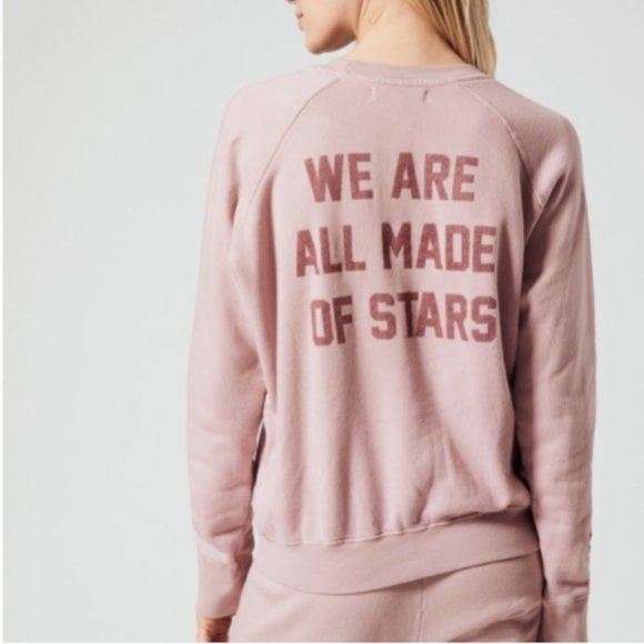 Spiritual Gangster Sweaters - Spiritual Gangster Pink Graphic Crewneck Sweater